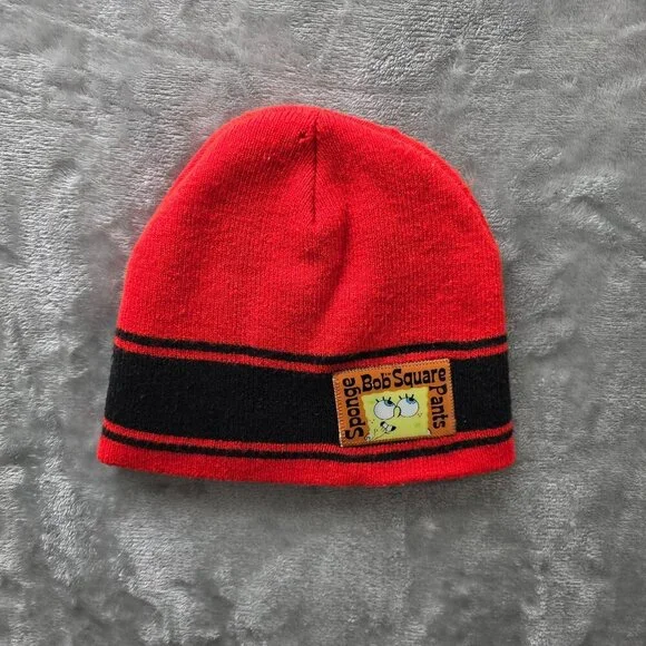 Spongebob 2003 Boys Beanie Good Condition‎