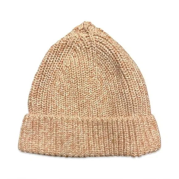 100% Cotton Baby Girl Knit Beanie Hat Size 6-12 Months