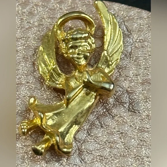 Gold Angel Pendant