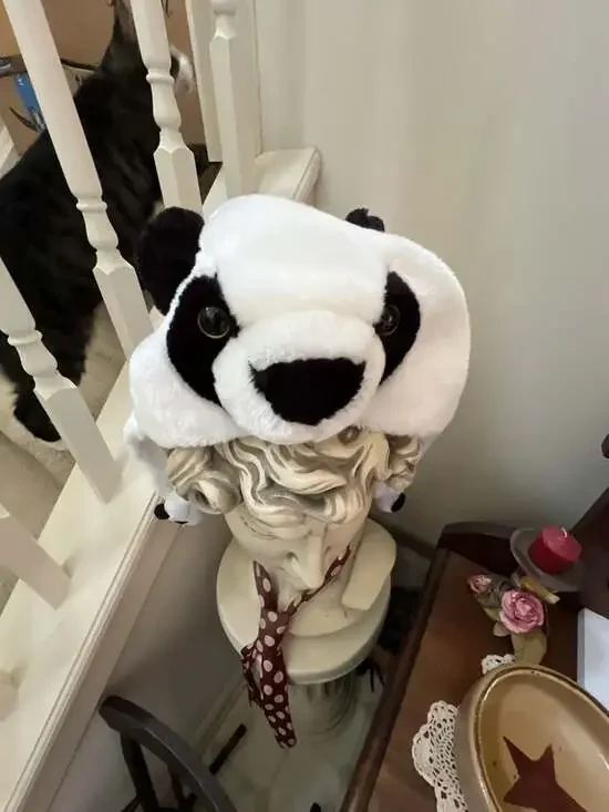 Panda Bar Winter Hat, Kids