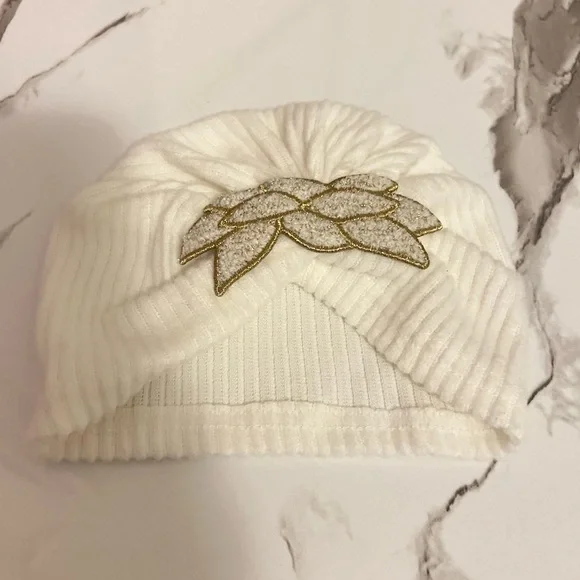 Cat & Jack baby turban 0-6M