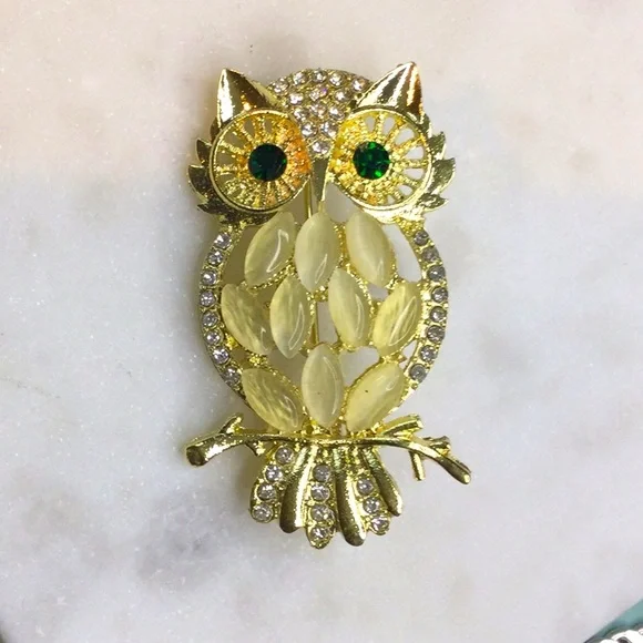 Owl Brooch