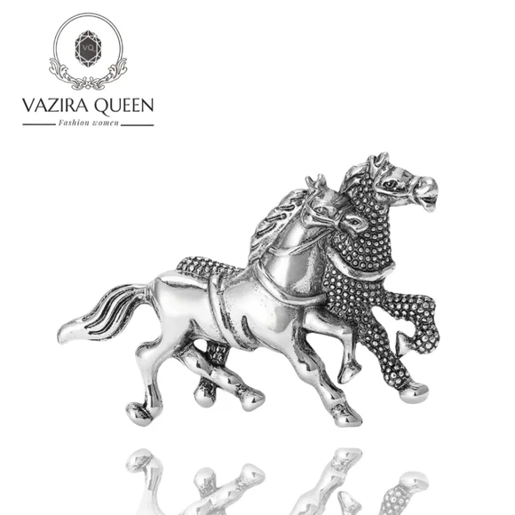 VQ Horse Brooch