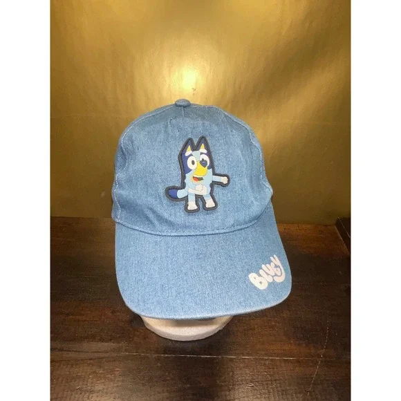 Bluey Kids Baseball‎ Cap Denim Snapback Berkshire Fashions OSFM