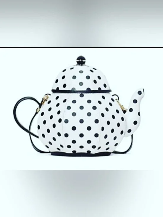 Kate Spade New York Alice in Wonderland Teapot Party Crossbody Vintage Collector
