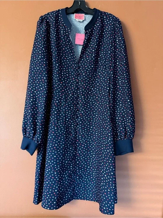 NWT kate spade new york Women's Lips Crepe Dress size 14