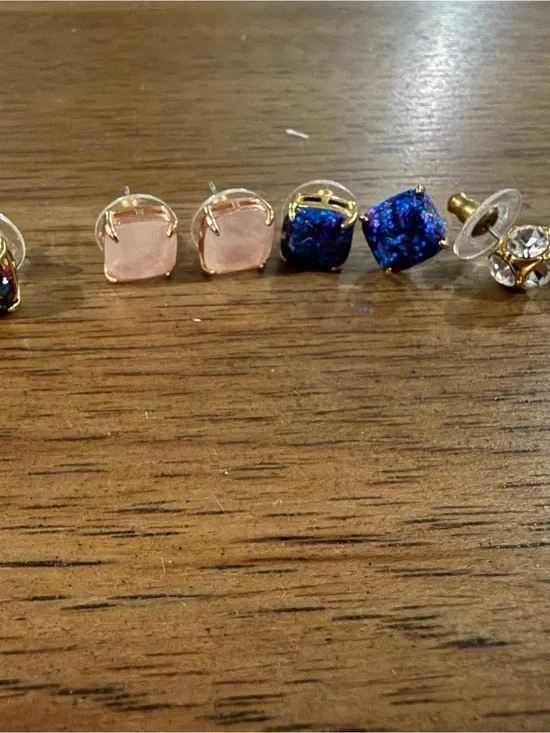 kate spade set of 4 pairs of fashion earrings
