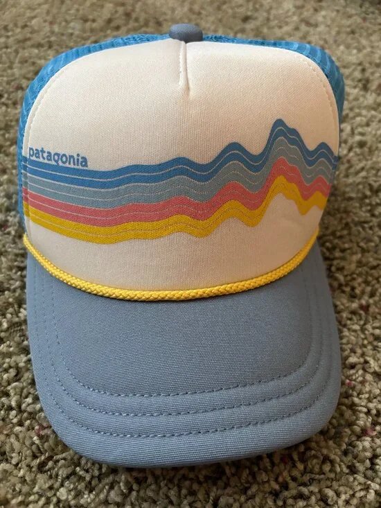 Patagonia Kids Interstate Adjustable Hat - Ridge Rise Stripe OS NWT