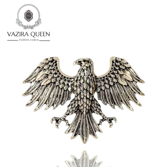 VQ Gold Eagle Brooch
