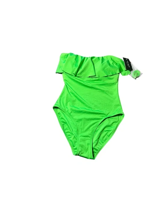 KATE SPADE strapless ruffle neckline Underwired one piece swimsuit $148 NWT