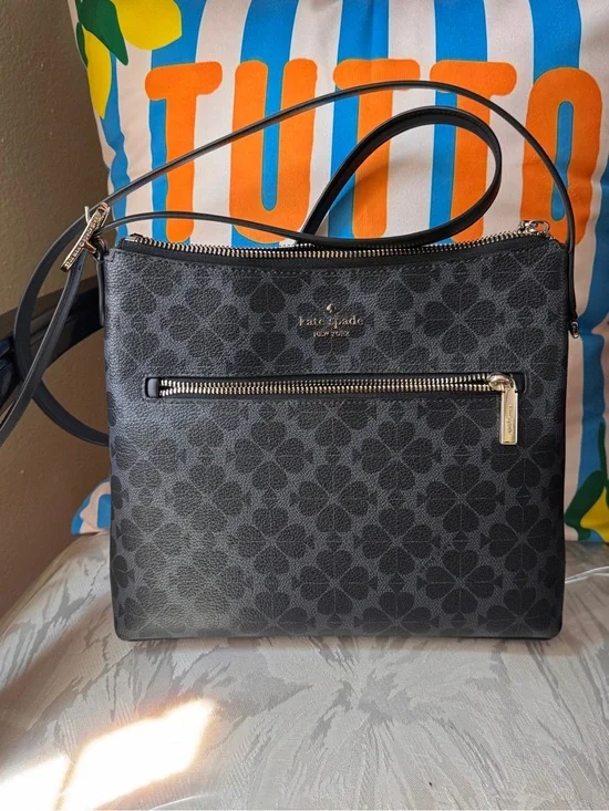 Kate Spade Flower Floral Swingpack Crossbody Bag