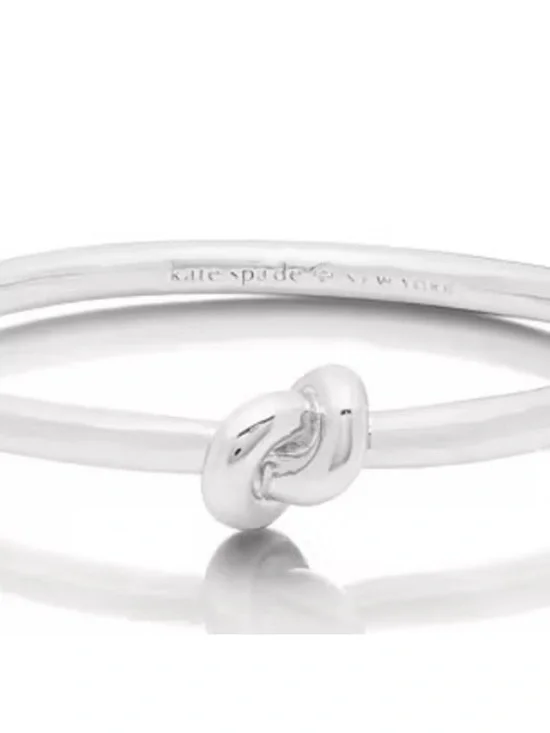 Kate Spade Silver Knot Bangle Bracelet
