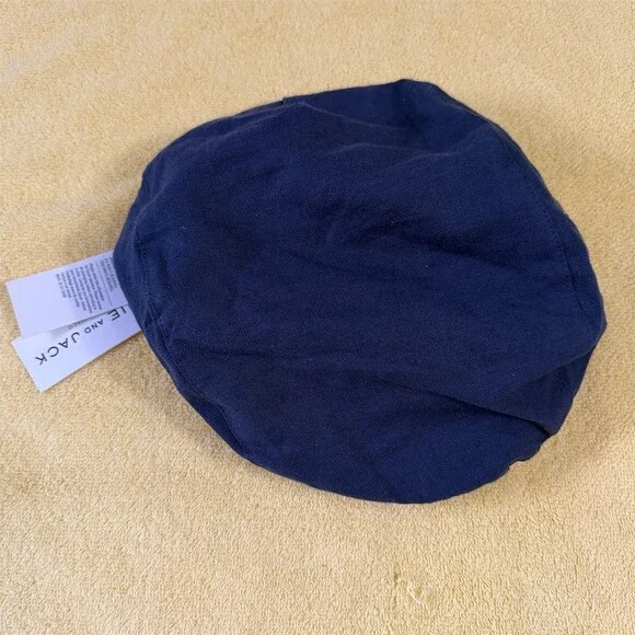 Janie and Jack Newsboy Cap Hat Boys One Size Navy Blue Tagged