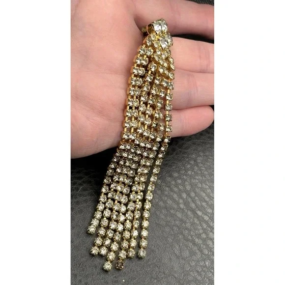 Vintage Rhinestone 4.5