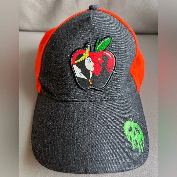 Disney Evil Queen Cap with Red and Black Design