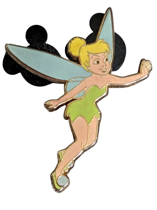 Disneyana Peter Pan's Trixie Tinker Bell Enamel Trading Pin With Flying Pose