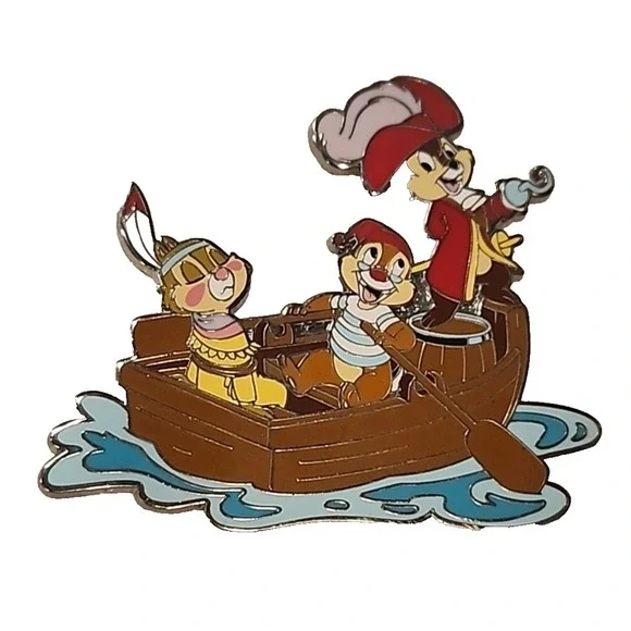 Disney Pin Chip Dale Clarice Tiger‎ Lily Hook PARIS DLP Artist Proof AP 110502