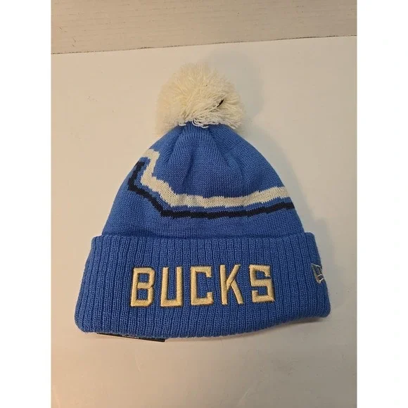 Milwaukee Bucks New Era 2024-25 City Edition Knit‎ Hat Size Youth Brand New