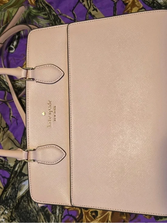 kate spade Pale Pink Saffiano Leather Tote