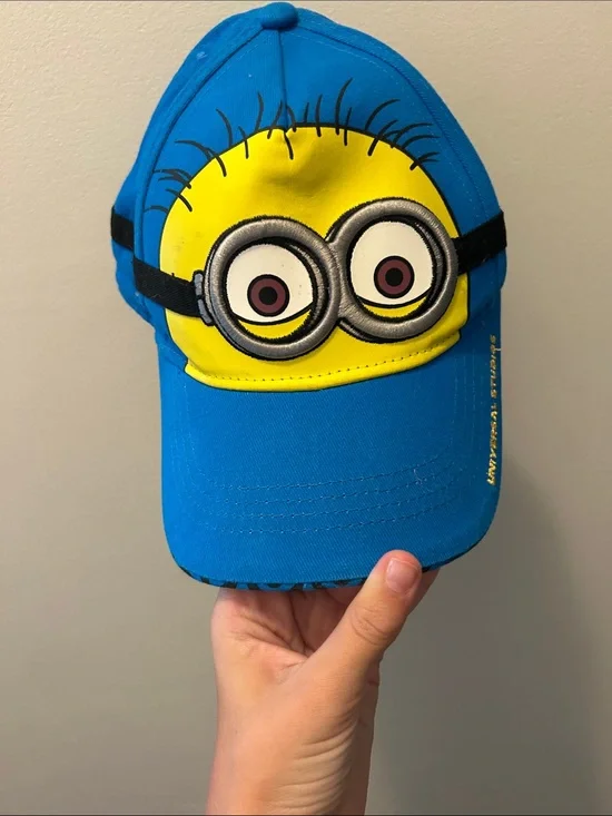 Blue & Yellow Minion Character Baseball Cap