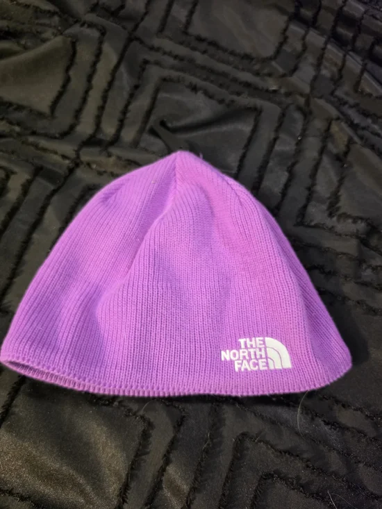 The North Face Kids Purple Knit Beanie