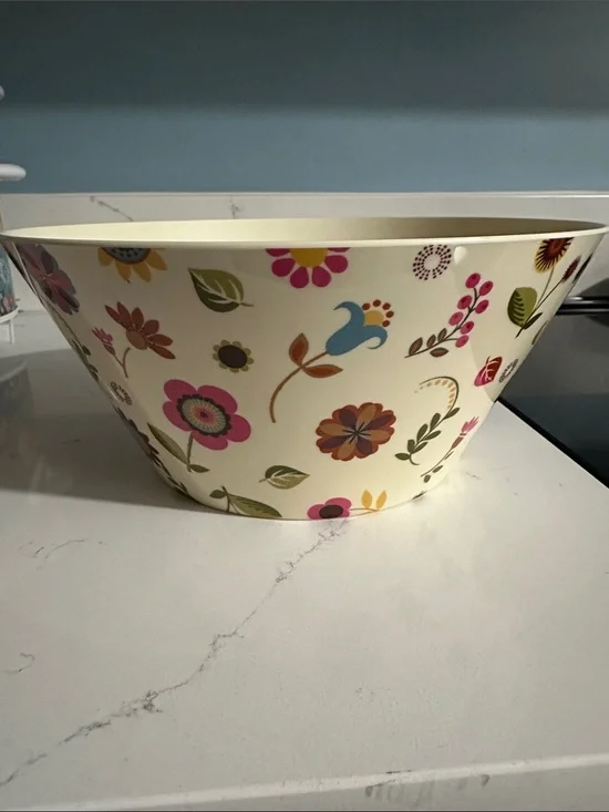 5/$25 NWOT floral bowl