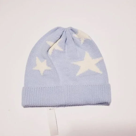 Crewcuts girl hat S/M blue with stars