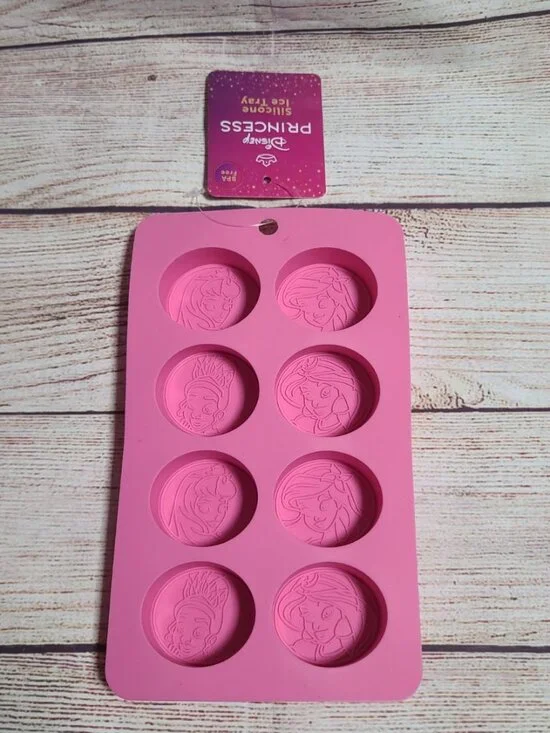 Disney Princess Shaped Silicone Ice Mold - NEW