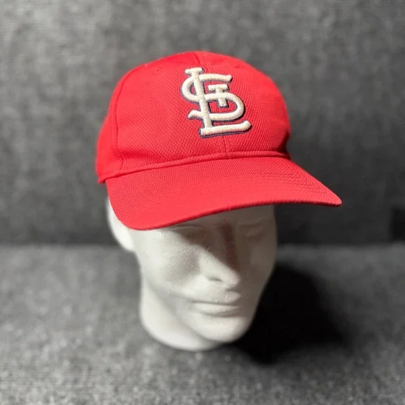 St. Louis Cardinals Youth Red Mesh Baseball Hat OC Sports MLB Team Adjustable