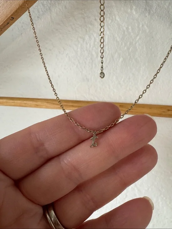 Kate Spade T Letter Necklace