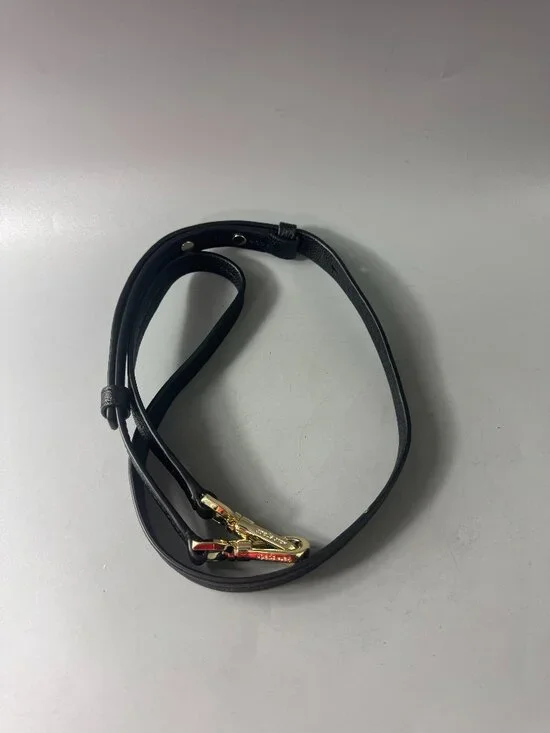 New Kate Spade Black Leather Adjustable Strap