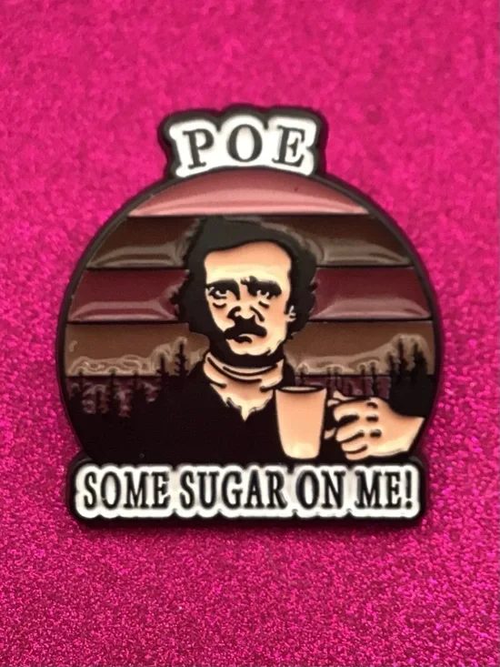 Poe Enamel Pin