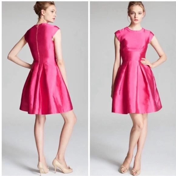 Kate Spade NWT vail dress day disco in vivid snapdragon