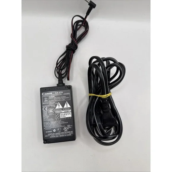 Original CANON CA-570 Compact Power Adapter For Camcorders Output: 8.4V  1.5A