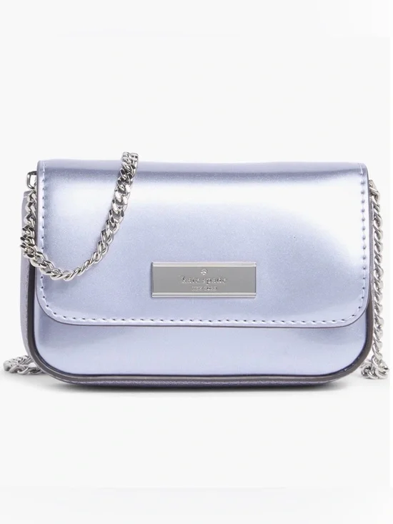 ♠️ kate spade Iridescent Lavender Mini Crossbody Bag