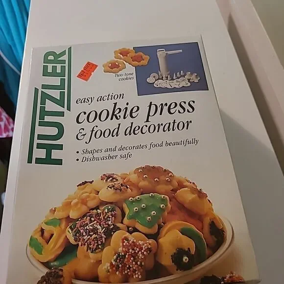 Hutzler Cookie Press and Food Decorator