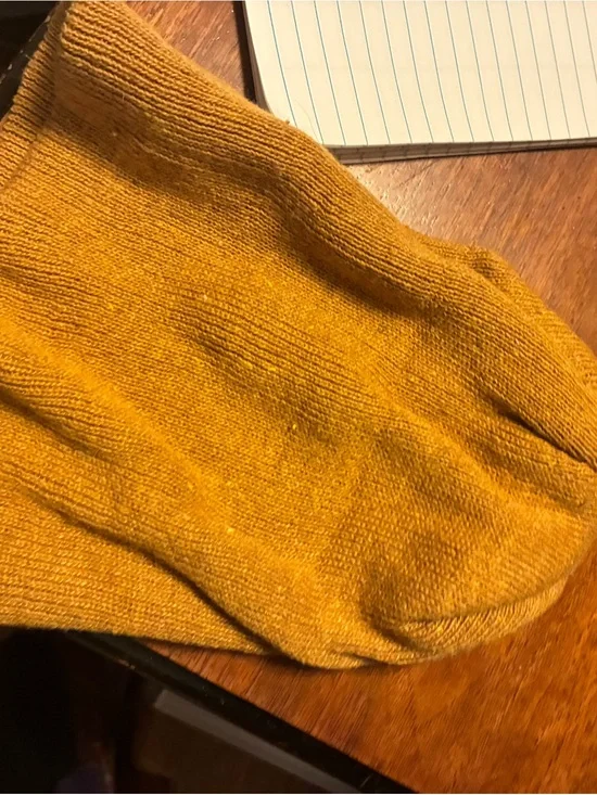 Kids Mustard Yellow Knit Hat - Unbranded