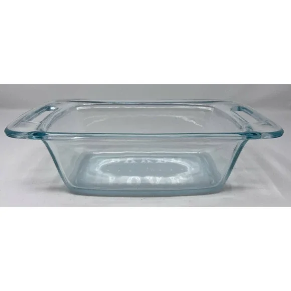Pyrex Loaf Dish Frosted Bottom‎ Baked With Love Easy Handle 1.5 quart 11