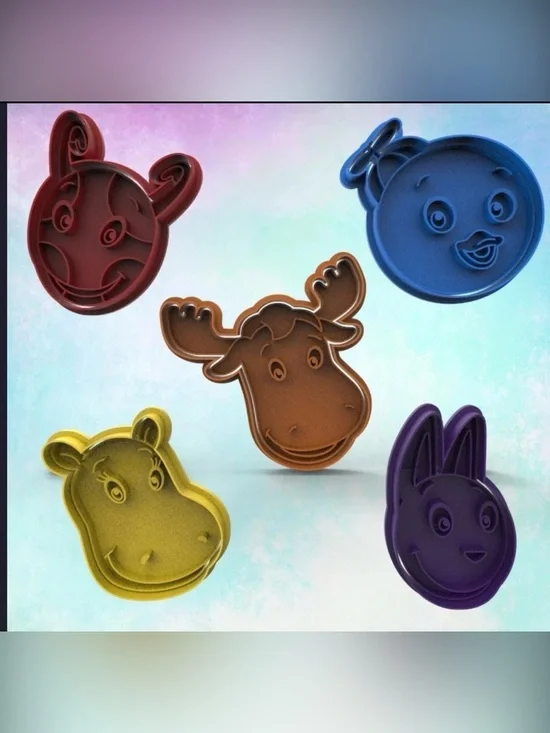 BACKYARDIGANS COOKIE CUTTER SET