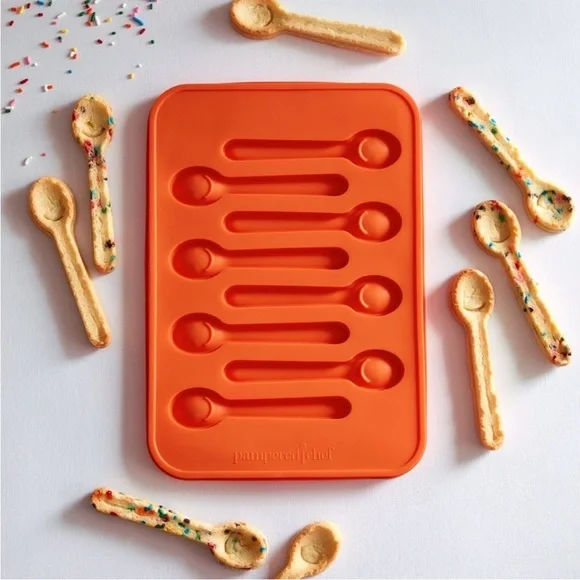 Pampered Chef Silicone‎ Spoon Mold chocolate bomb diy craft