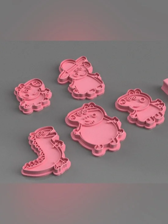 Peppa Pig Cookie Cutter set