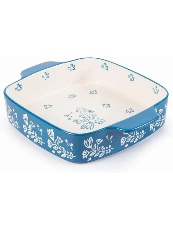 Ceramic 9x9 Baking Dish & Casserole Pan - Versatile Brownie & Lasagna Bakeware