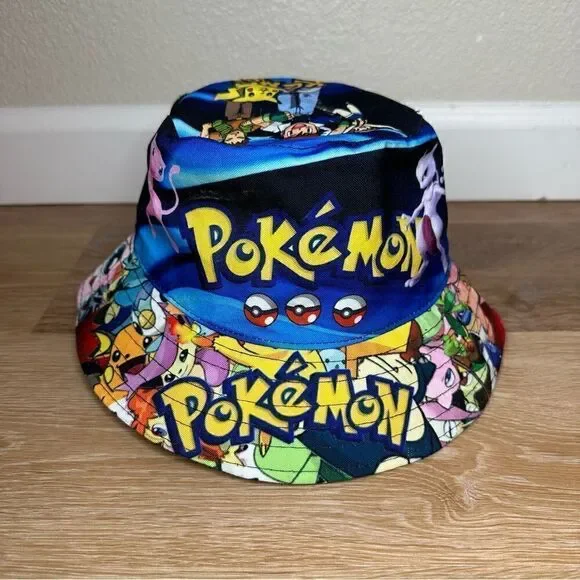 Pokemon Unisex Toddler Kids Packable Bucket Hat