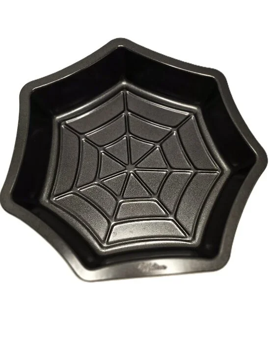 Share Wilton Spider Web Cake Pan 2014 Halloween Non-Stick 10
