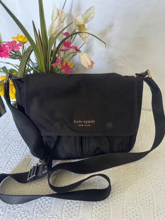 Kate Spade Sam vintage nylon messenger bag