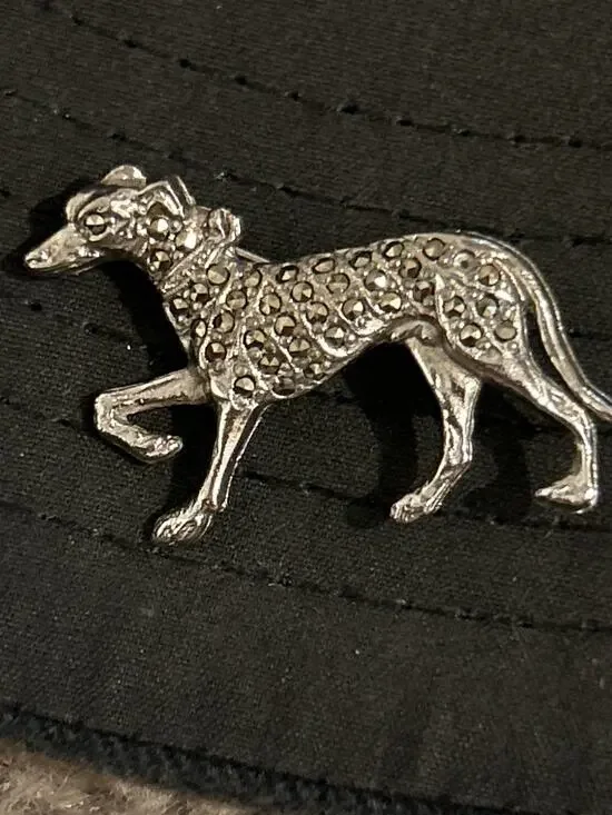 Grethound Brooch - calling all Greyhound lovers