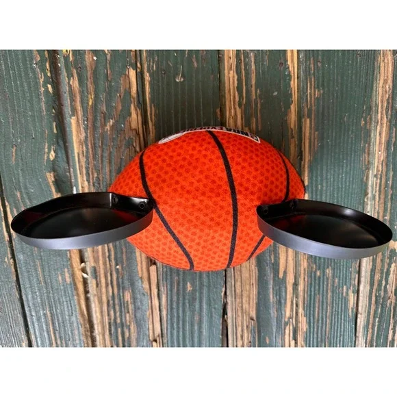 Disney Parks NBA‎ Experience Mickey Mouse Ear Hat Basketball Orange Black Collet