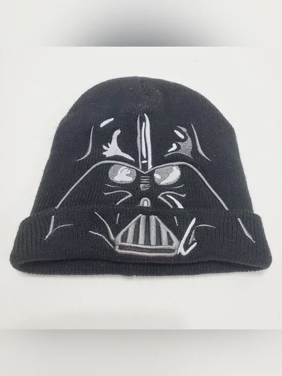 Lucasfilm Star Wars Darth Vader Boys Winter Beanie Hat Black OS