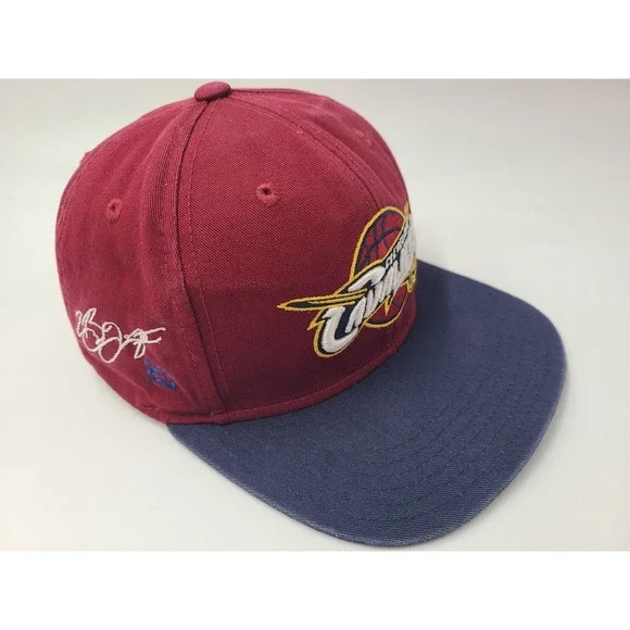 Youth Cleveland Cavaliers LeBron James‎ #23 Snapback Hat Cap Cotton NBA Red Blue