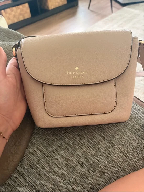 kate spade Beige-sand Leather Crossbody Bag